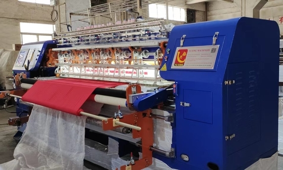 1200rpm Bilgisayarlı Dikiş Ve Kapitone Makinası 2 Sıra Yatak Örtüsü İçin