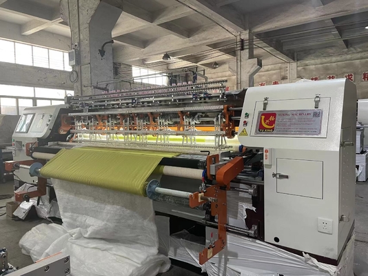 Otomatik Yağ Yağlamalı Çok İğneli Bilgisayarlı Kapitone Makinesi