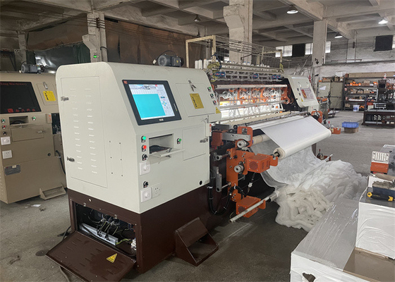 2.45M 1200 RPM Multi Needles Lock Stitch Quilting Machine For Blanket (Yorgan için 45M 1200 RPM çok iğneli kilitli dikiş dikme makinesi)