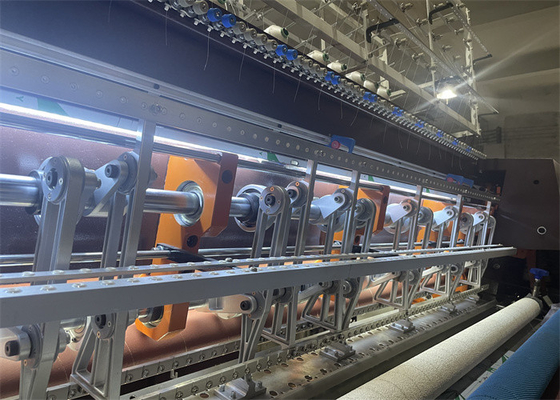 1500 RPM endüstriyel çok iğneli zincir dikiş döşeme makinesi yatak için