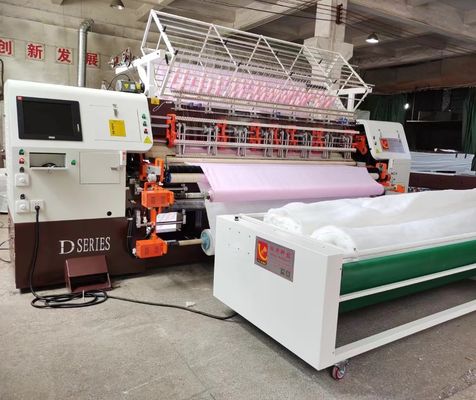 Otomatik Dikiş 2 Sıralı 94 İnç Endüstriyel Kapitone Makinesi
