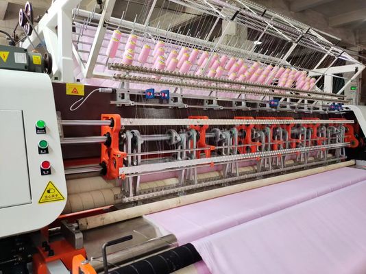 Servo Motorlu 320cm Industiral Çok İğneli Kapitone Makinası