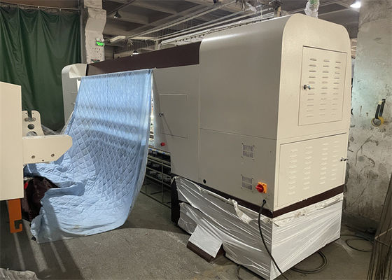 Özel 8 CM Quilting 60-230m/h İki Sıralı İğne Dikiş Yatak Köpükleme Makinesi
