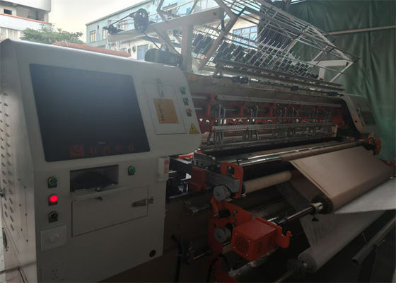 60-280 m/m üretim hızı ile 3 satırlı fabrika battaniye makinesi