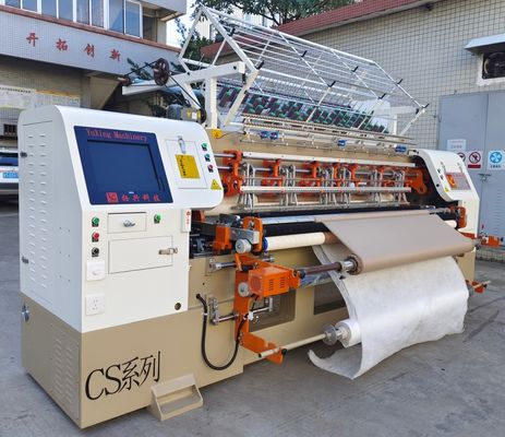 1000RPM Endüstriyel Multi Needle Shuttle Quilting Makinesi Quilts ve Giysiler için