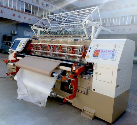 380V 3 Fazlı Bilgisayarlı Yatak Örtüleri Mekik Kapitone Makinası
