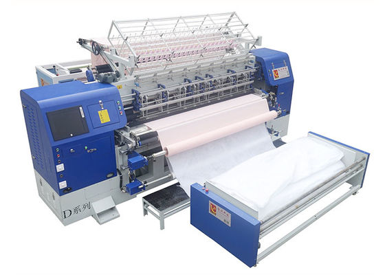 3 İğne Çubuğu 96 İnç 240M / H Endüstriyel Çok İğneli Kapitone Makinesi Yorgan Yapma Makinesi