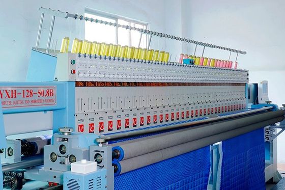 Yatak Örtüsü için 50 İğneli 1000RPM Nakış Kapitone Makinesi