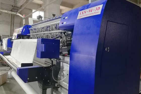 Yatak Örtüsü için 94 İnç Endüstriyel Çok İğneli Shuttleless Kapitone Makinesi
