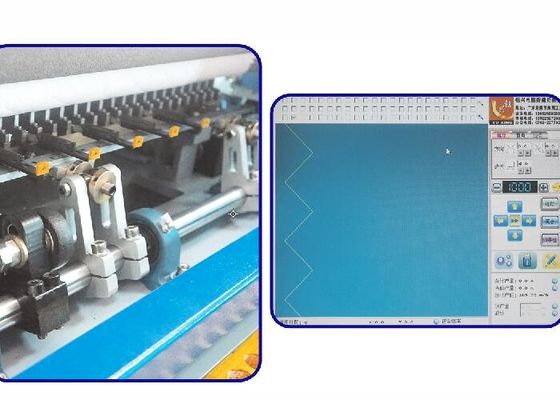 1000RPM Endüstriyel Multi Needle Shuttle Quilting Makinesi Quilts ve Giysiler için