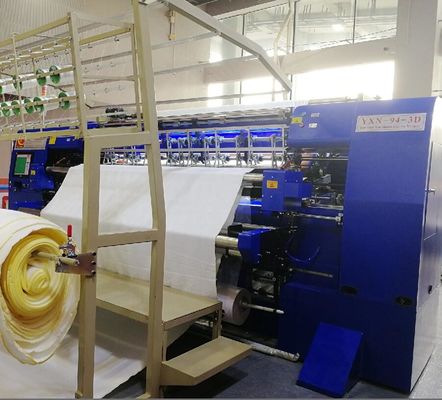 94 İnç 240m / h Yüksek Hızlı Yatak Kapitone Makinası