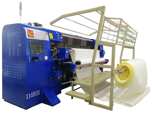 4 İğne Çubuğu Çok İğneli Kapitone Makinesi Yatak Üretim Hattı