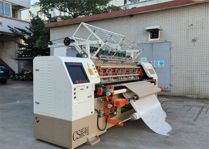 60-280 m/m üretim hızı ile 3 satırlı fabrika battaniye makinesi