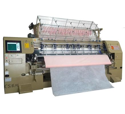 240CM 3 Satırlı Yüksek Hızlı Servo-Driven Endüstriyel Ticari Battaniye Yama Makinesi