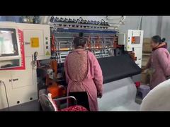 Yuxing 1800rpm E serisi Bilgisayar Mekik Çok İğneli Kapitone Makinesi